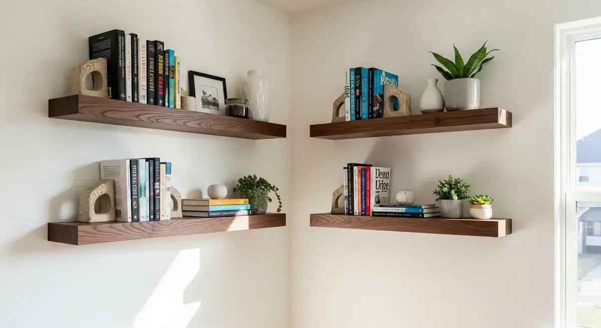How to build simple floating bookshelves