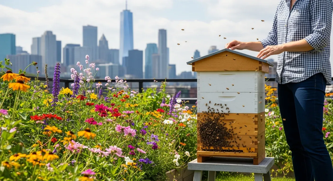 A beginner’s guide to urban beekeeping as a hobby